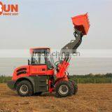 2.0 Ton Mini Farm Front End Loader For Tactors, Small Wheel Loader With CE Approved thumbnail-3
