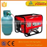 Movable LPG Gas Generator Price; 2.8kw air cooled generator