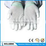 Best Quality ESD Top PU Coated Carbon Fiber Gloves