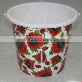 Hot Sale Househoud Plastic Buckets With Plastic Handles thumbnail-1