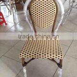 Wedding Party Chair Outdoor Stackable Wicker Bamboo Look Chair thumbnail-2