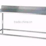 Stainless Steel Kitchen Worktable With Backsplash thumbnail-1