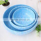 Wholesale Cheap Bowl Shape Colorful Plastic Flower Pots thumbnail-2