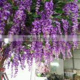 CHY012816 Decorative Hanging Wisteria Flower Rattan thumbnail-2