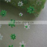 OG002 Hotsale Flower Printed Organza Fabric thumbnail-1