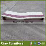 Wooden Outdoor Furniture Rattan Sun Lounger thumbnail-3