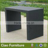 Outdoor High Bar Counter Cocktail Rattan Bar Table Furniture thumbnail-2