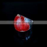 Hawaiian Preserved Real Flowers Resin Pressed Flower Ring thumbnail-4