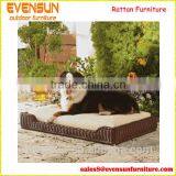 Luxurious Dog Bed Round Wicker Pet Bed thumbnail-1