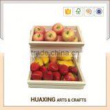 Competitive Price High Quality Storage Wooden Fruit Basket Rack thumbnail-4