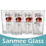 Hot Sales Glass Cup 4PCS Gift Glass Set Machine Pressed Glassware thumbnail-1
