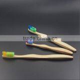 Wholesale Custom Biodegradable Charcoal Kit Bamboo Toothbrush thumbnail-5