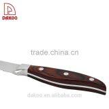 4.5'' Pakka Wood Handle With 3 Rivets Steak Knife thumbnail-6