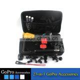2016 Hot Selling Products Kit 23 in 1 Used for Gopros Heros 4 Accessories Bundle of Camera Cases thumbnail-3
