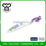 Latest Arrival Fruit Pattern Colored Stainless Paring Fruit Knife With Cover thumbnail-5
