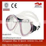 OEM Waterproof Wholesales Silicont Material Skirt Diving Masks thumbnail-3