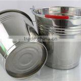 Factory Wholesale 22cm 5L Stainless Steel Food Serving Bucket thumbnail-2
