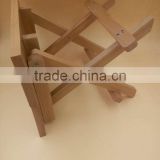 folded wooden stool for kid ,wooden chair for sale