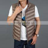 Most Popular Winter Orange Down Vest Winter Jacket Cheapest Price Winter Vest thumbnail-2