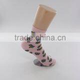 Summer Season Thin Mercerized Cotton Yarn Ankle Socks Women thumbnail-2