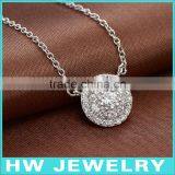 40619 Short 925 Sterling Silver Necklaces thumbnail-1