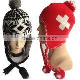 2016 New Fashion Winter Warm Soft Double Layer Knitted Ladies Hats thumbnail-1