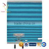 Striped Cashmere Plush Super Soft Throw Blanket thumbnail-1