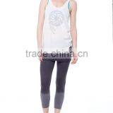 China Supplier Wholesale Beautiful Women Sports Vest Plain Gym Vest thumbnail-3