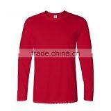 China Factory Direct Wholesale Plain Blank Long Sleeves Mens T-Shirt For Printing thumbnail-4