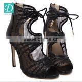 Wholesale Woman High Heel Sandals,Black Lace Up Sandals thumbnail-1