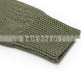 2017 New Design Style Women Green Color Turtleneck Long Sleeve Pullover Sweater thumbnail-5