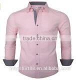 2016 New Wholesale Classic Slim Fit Plaid Custom Mens Casual Dress Shirts thumbnail-5