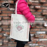 Hot sales fashion rhinestone design Customized cotton canvas tote bag,cotton bags promotion,Cotton Fabric Handbag Dust Bags