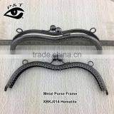 18CM Embossed Pattern Metal Clasp Frames for Handbags thumbnail-2