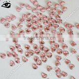 Different Acrylic Rhinestone Nail Shapes Heart Pink Color for Nail Art Craft Decoration thumbnail-1