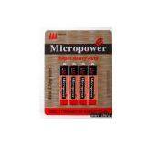 Zinc Carbon AAA/R03P Blister Packing Battery thumbnail-1