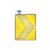 Supper Bright LED Solar Traffic Signs Chevron Light With 3M HI reflective Film