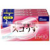 Japan Condom ' Sugo Usu 1500 ' --- Inside Top Jelly-filled Condom --- 12 x 3p thumbnail-1