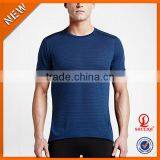 Blank Dri Fit T-shirts Wholesale ,100%polyester Men Sports Custom Running t Shirt H-542