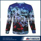 Galaxy Print Sweater Picture Womens Turtleneck Knit Sweaters Women thumbnail-2