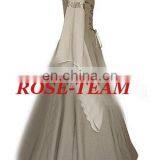 Rose Team-Free Shipping Custom-made Gray Girl Dress Medieval Renaissance Victorian Dress thumbnail-1