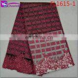 Hot Sale African Fashion Lace Fabrics FL1615 thumbnail-4