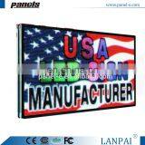 big size high resolution full color outdoor led advertising screen board