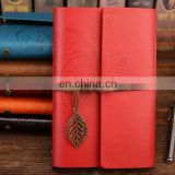 Vintage PU Leather Cover Loose Leaf Blank Journal Notebook Journal Diary Travel String