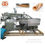 Commercial Waffle Biscuit Snow Cone Making Maker Automatic Rolled Sugar Cone Baking Machine thumbnail-2
