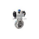 EVP High Vacuum Pneumatic and Electric Butterfly Valve thumbnail-4