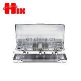 Japanese Cheap 4 Burner Table Gas Stove With Glass Cover thumbnail-5