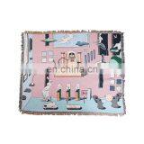 RAWHOUSE Woven Aztec Blanket for Living Room Christmas Decoration thumbnail-4