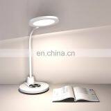 LED Desk Lamp 3 Colors Stepless Dimming Flexible Gooseneck Night Reading Study Table USB Reading Light With 4000mAh Battery thumbnail-4
