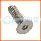 China Supplier Anti-theft Screws White Znic